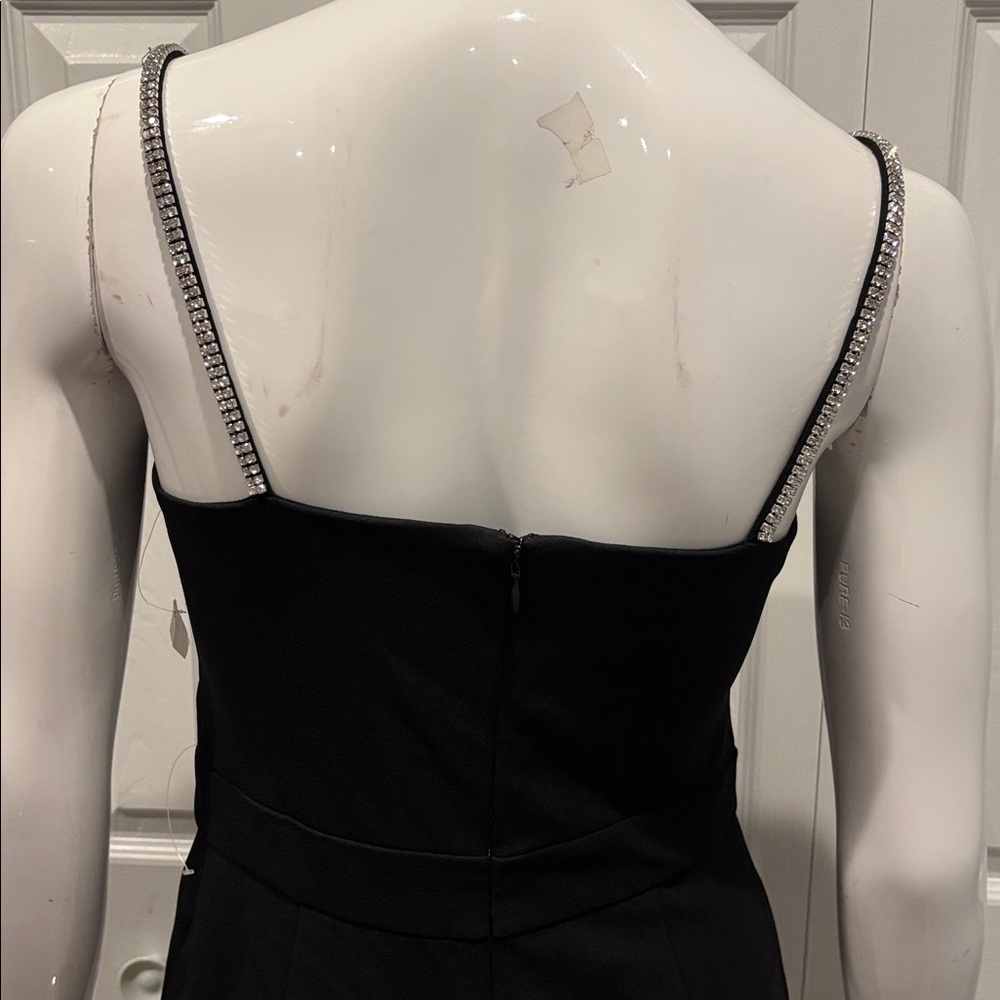 NWOT Eliza J rhinestone strap and bow detail jumpsuit - Picture 11 of 14